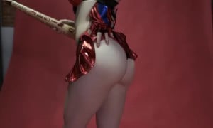 Amouranth Cosplay ASMR Harley Quinn  Video 