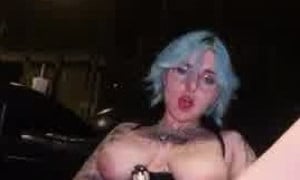 Lyracr0w0 naked pussy play with dildo  porn