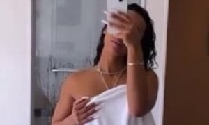Rubi Rose - Nude shower in bathroom