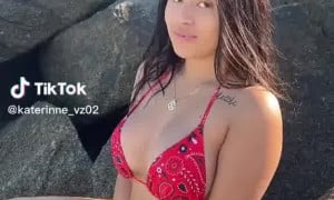 Katerinevz01 sexy on beach
