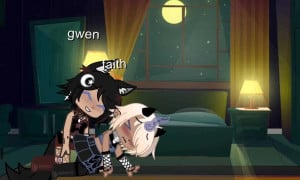 First vid gwen x faith lesbian gacha