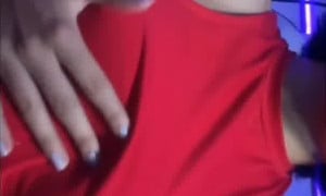 Sara Cortinez big boobs tease
