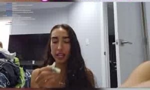 Nadia Amine - Nude show on bed So hot