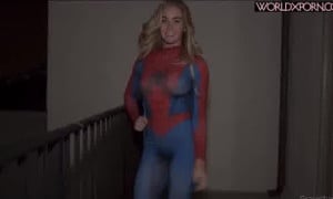 Grace Charis Spider girl naked show big boobs