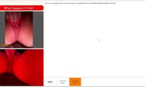Hot lesbian pussy rubbing on omegle