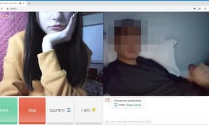 Shy but opens mouth for cum