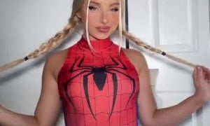 Charlotte Parkes - Hot sexy spider girl...