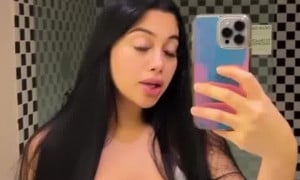 Jailyne Ojeda sexy show erotic body on bed So hot