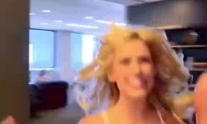 Madisyn Shipman sexy show erotic body with her friend Viral video