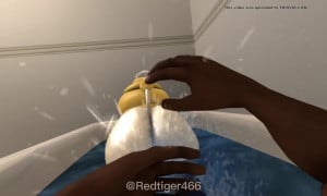Britni's bathroom escapade