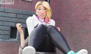 Animated Girl HUGE Farts