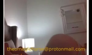 Omegle hot college blondie cheating on her bf