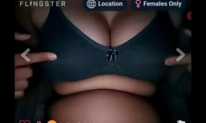 Rajasthani woman pops her tits out for me