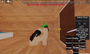 Follando a mi rica novia en roblox