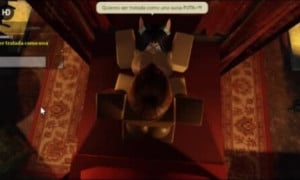 Roblox - Creampie y Embarazada por una polla negra en el hotel
