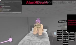 She was not speaking english so i did a quickie in roblox