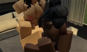 Threesome with roblox hoes