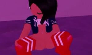 Masterbation in fancy sexroom