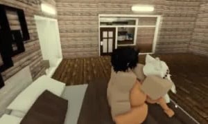 Follo a mi novia en varias poses (roblox)