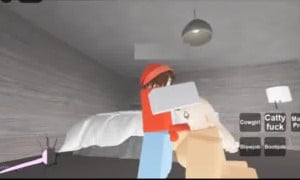 Banged Roblox whore on the floor