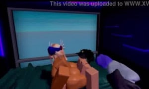 Headless valk girl gets fucked on Roblox