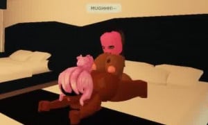 broke in and fucked her fat ass
