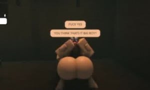 Threesome with a BBC on ROBLOX!