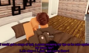 Lustful hook-up at a party | Roblox RP