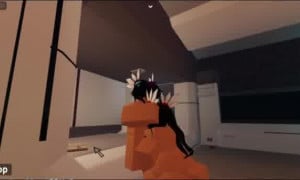 Headless slut gets dicked down and creampied by her rich fan