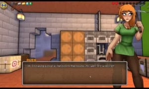 HornyCraft [Parody Hentai game PornPlay ] Ep.4 Alex is sucking Steve through a minecraft gloryhole