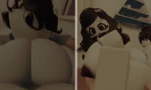 She couldn&rsquo;t resist my cock in Roblox (Collab w/ @Tomorrow878)