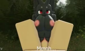 Fodendo com a furry no roblox