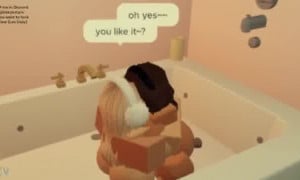 Fucking my Lesbian customer [Roblox]