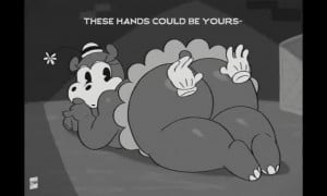 Heather Hippo farting on hands