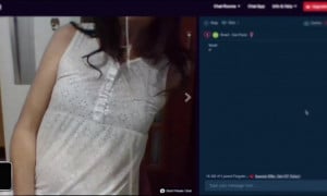 Milf Brazilian woman touching herself