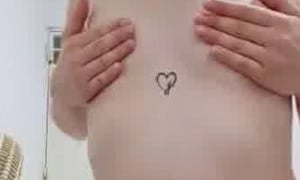 Colombian Cutie helps me cum