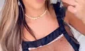Juli Anne - Hot slutty maid in bedroom...