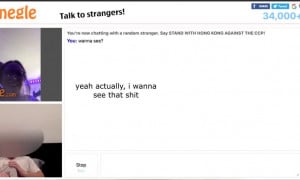 2 girls eager to see my monster