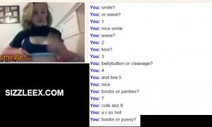 Omegle Pink Panty Blonde