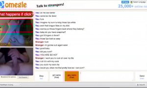 Adorable UK Girl cums twice for stranger on omegle