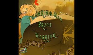 Thanking Her Brave Warrior