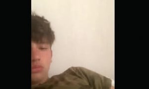 18 yo french boy having fun on chatroulette