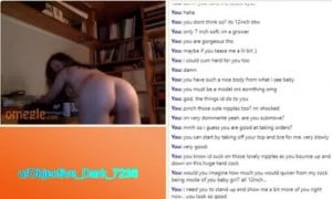 Omegle girl gobsmacked by huge cock