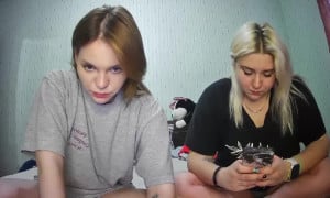 Russian lesbian webcam show