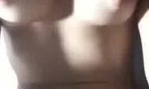 Omegle teen fingering her pussy
