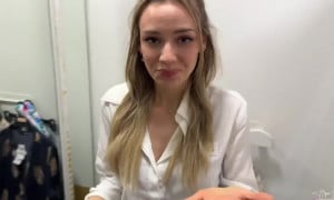 Fucked the store keeper slut Onlyfans sex Porn Creampie Roleplay Blowjob PublicPart 1: