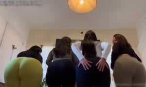 4 Fat Ass Latinas Farting