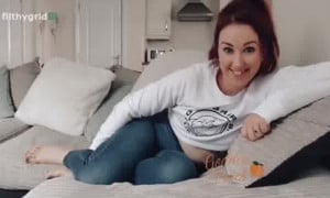 Hot girl bubblyjean farts