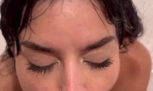 Hannah Jo Bathroom Blowjob
