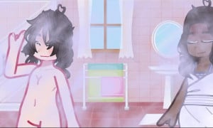 My husband takes a shower and I fuck him